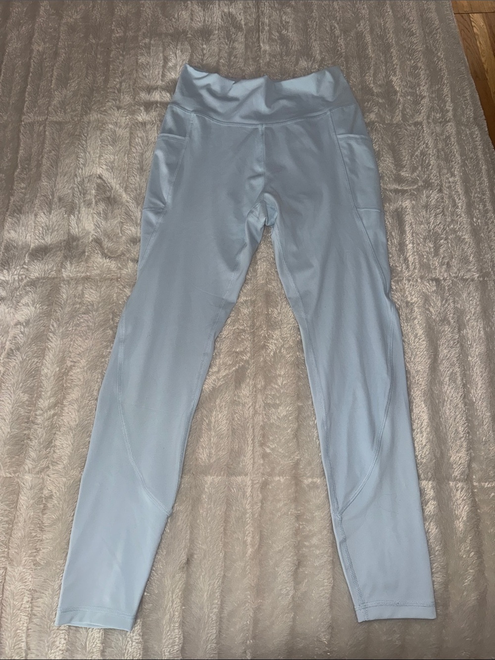 Gottex Pale Blue Leggings with Side Pockets